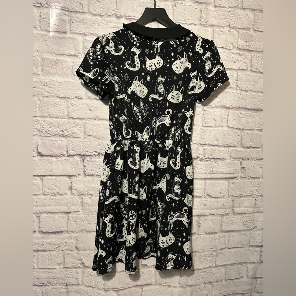 Unique Vintage Cats Dress Size XS - Picture 8 of 11